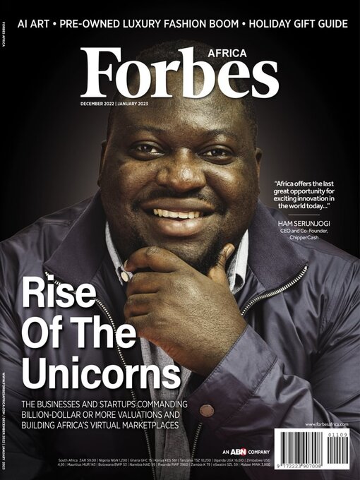 Title details for Forbes Africa by ABN Publishing Pty Ltd (trading as Forbes Africa) - Available